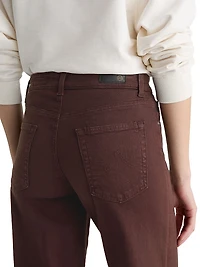 Saige Wide-Leg Stretch Crop Jeans