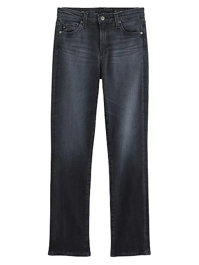 Mari Slim-Fit Straight-Leg Jeans