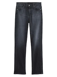 Mari Slim-Fit Straight-Leg Jeans