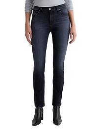 Mari Slim-Fit Straight-Leg Jeans