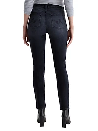 Mari Slim-Fit Straight-Leg Jeans