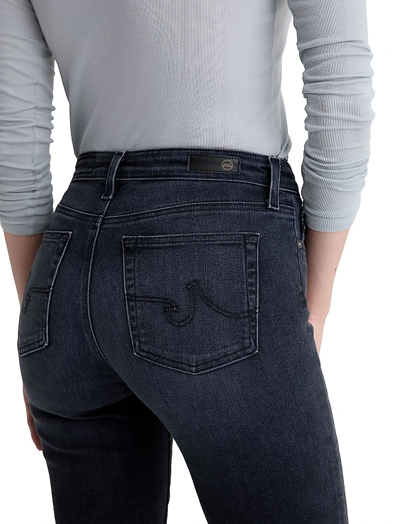 Mari Slim-Fit Straight-Leg Jeans