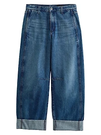 Mercer Barrel-Leg Jeans