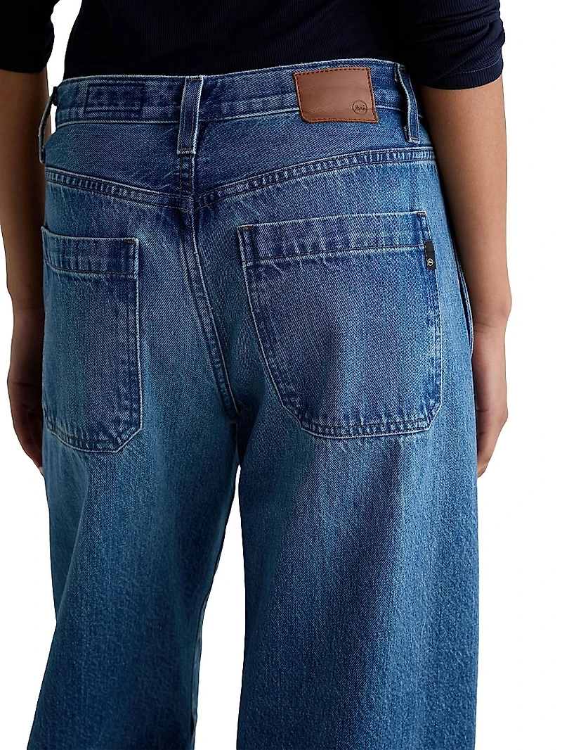 Mercer Barrel-Leg Jeans