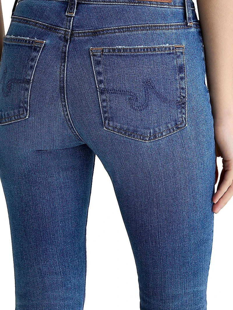 Farrah Stretch-Cotton Boot-Cut Jeans