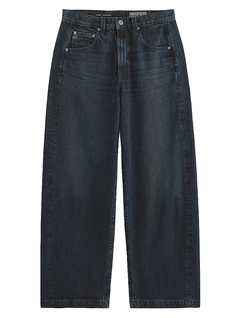 Hattie Barrel-Leg Denim Jeans
