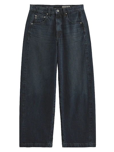 Hattie Barrel-Leg Denim Jeans