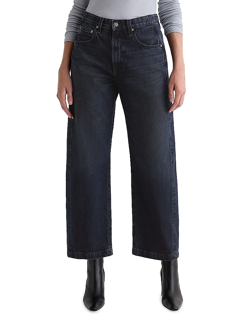 Hattie Barrel-Leg Denim Jeans