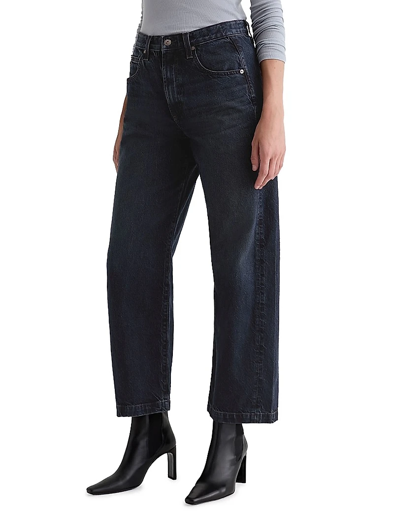 Hattie Barrel-Leg Denim Jeans