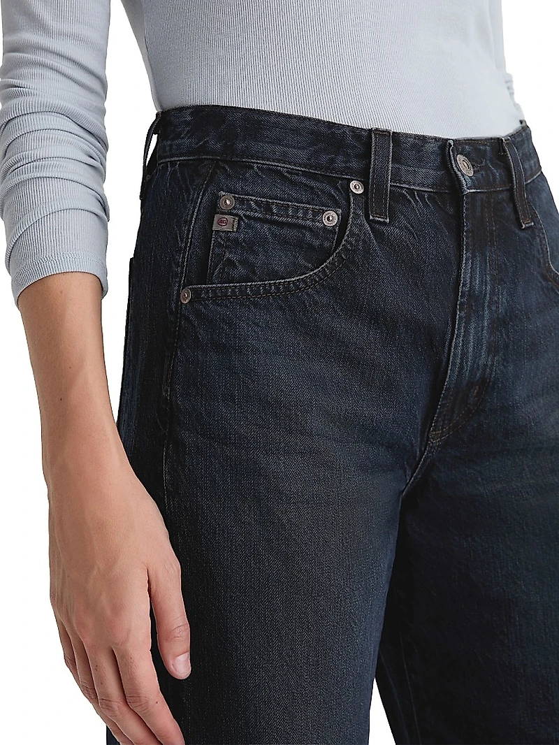 Hattie Barrel-Leg Denim Jeans