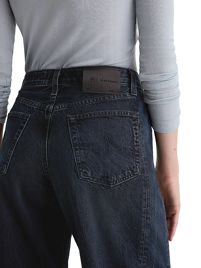 Hattie Barrel-Leg Denim Jeans