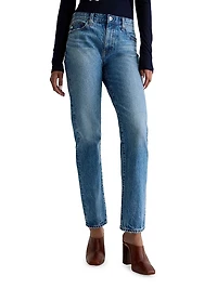 The Boyfriend Straight-Leg Jeans
