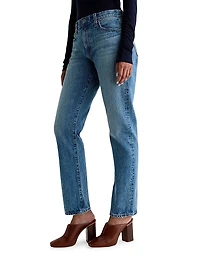 The Boyfriend Straight-Leg Jeans