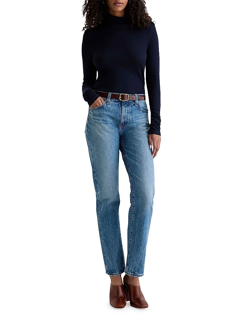 The Boyfriend Straight-Leg Jeans