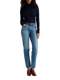 The Boyfriend Straight-Leg Jeans