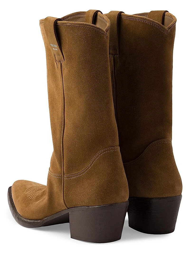Suede Boots