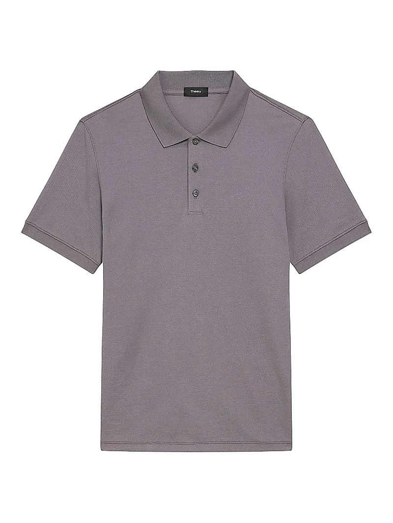 Precise Cotton Piqué Polo Shirt