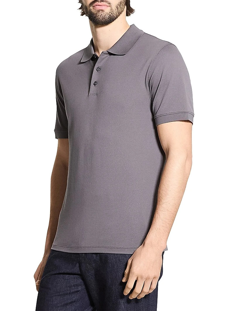 Precise Cotton Piqué Polo Shirt