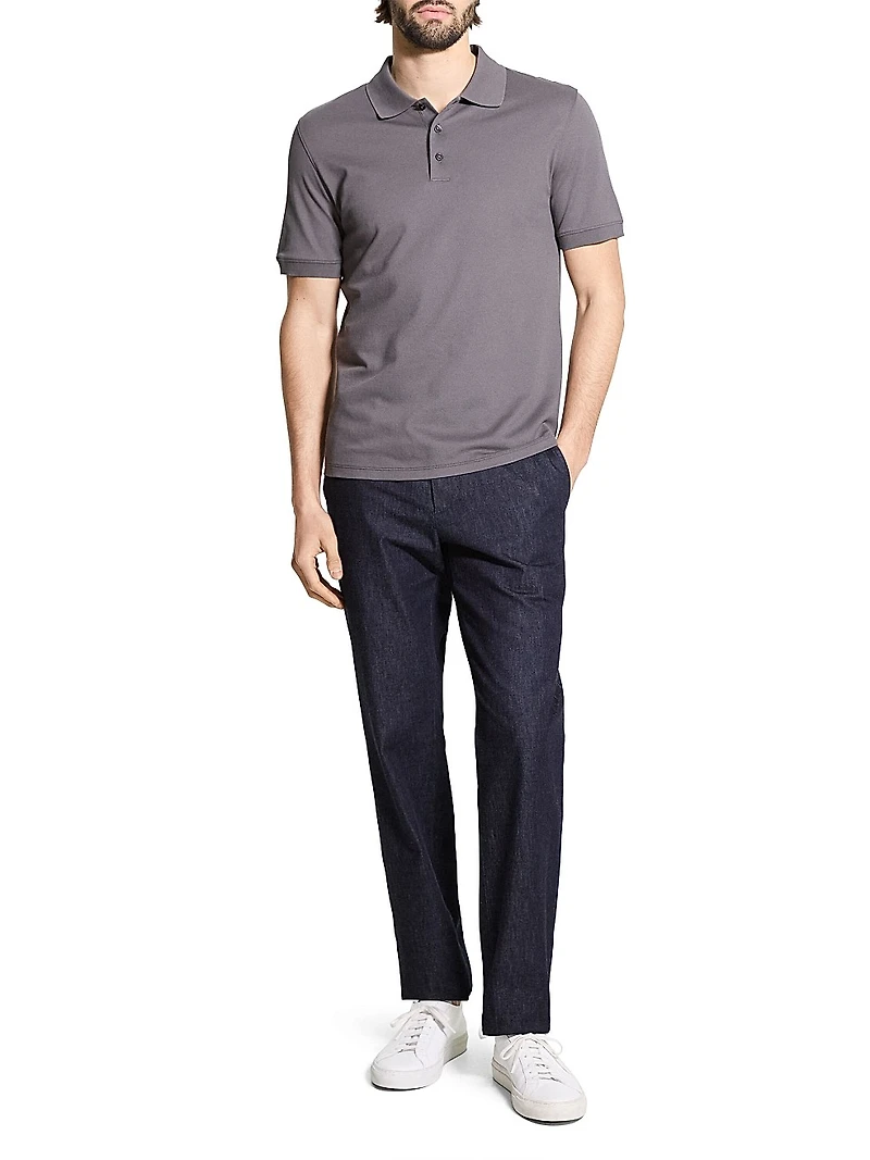 Precise Cotton Piqué Polo Shirt