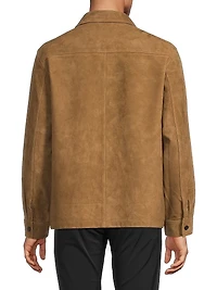 River Reece Suede Shirt Jacket