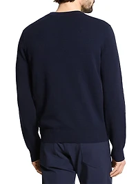 Myhlo Cotton Knit Crewneck Sweater