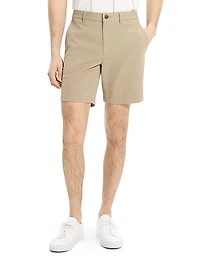 Cotton-Blend Mid-Rise Shorts