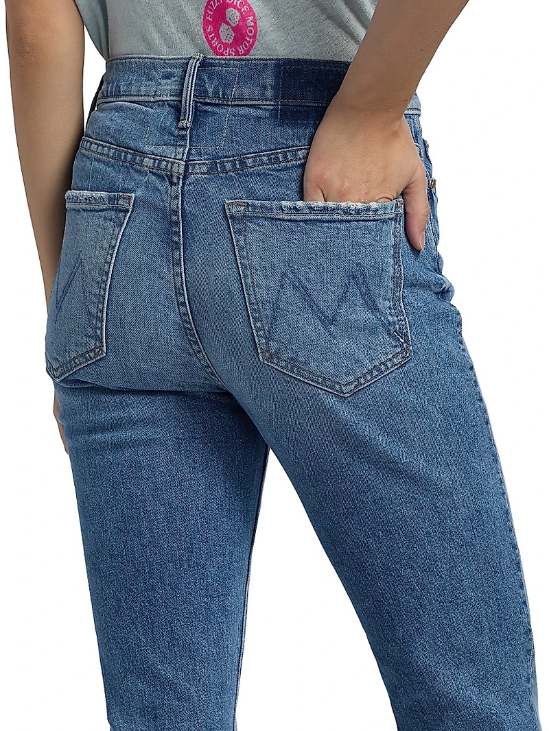 The Dazzler Flood High-Rise Jeans