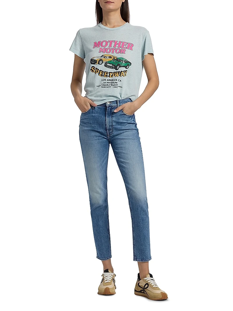 The Dazzler Flood High-Rise Jeans