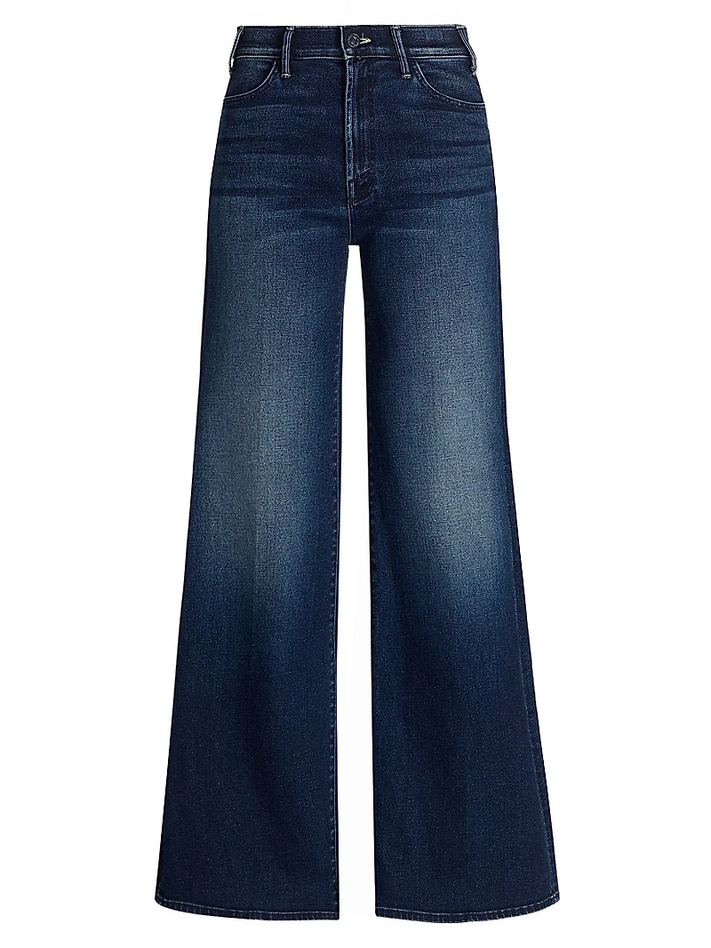 The Hustler Roller Sneak High-Rise Flare Jeans