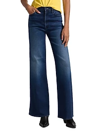 The Hustler Roller Sneak High-Rise Flare Jeans