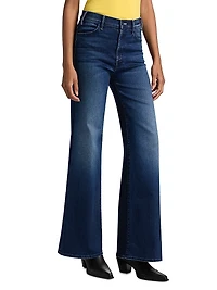 The Hustler Roller Sneak High-Rise Flare Jeans