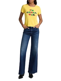 The Hustler Roller Sneak High-Rise Flare Jeans