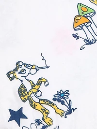 Lil Goodie Ringer Graphic-Print Cotton T-Shirt