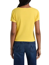 The Itty Bitty Ringer Cotton T-Shirt