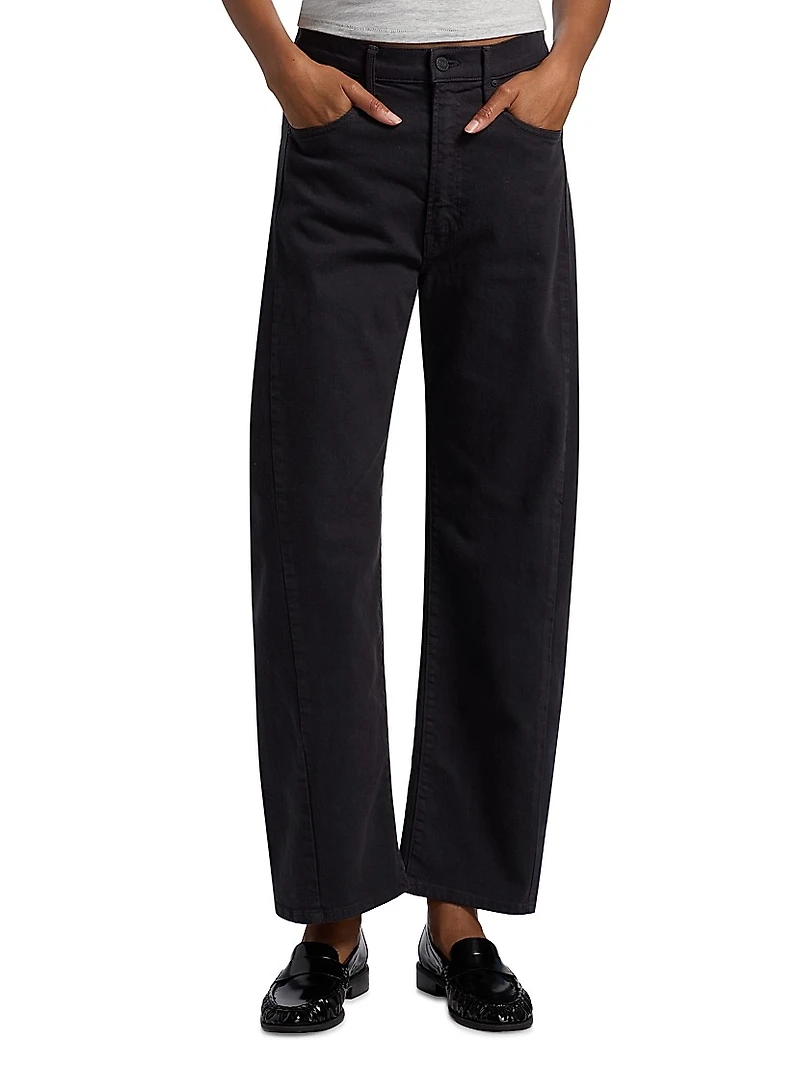 Half-Pipe Flood Barrel-Leg Jeans