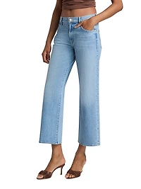 The Maven Mid-Rise Ankle Jeans
