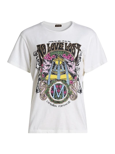 Rowdy Graphic Cotton T-Shirt