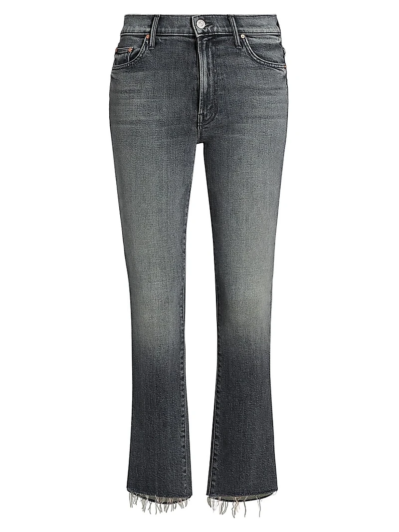 The Insider Crop Step Fray Jeans