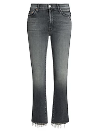 The Insider Crop Step Fray Jeans
