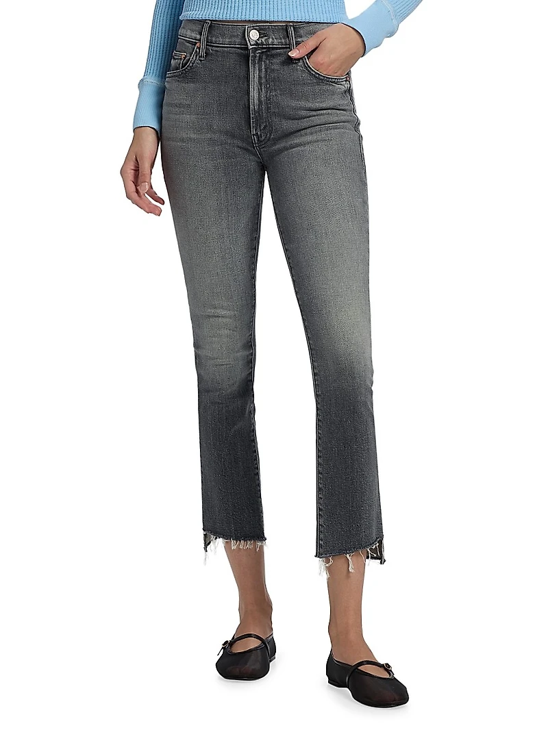The Insider Crop Step Fray Jeans