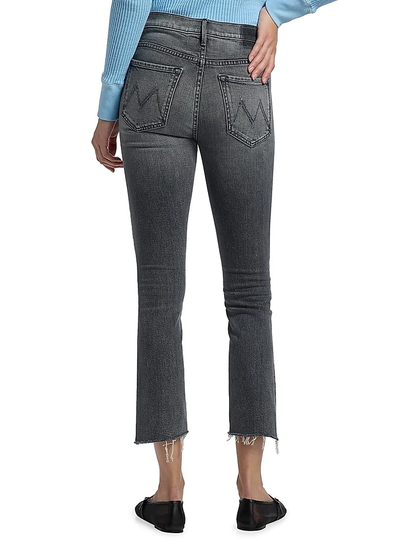 The Insider Crop Step Fray Jeans