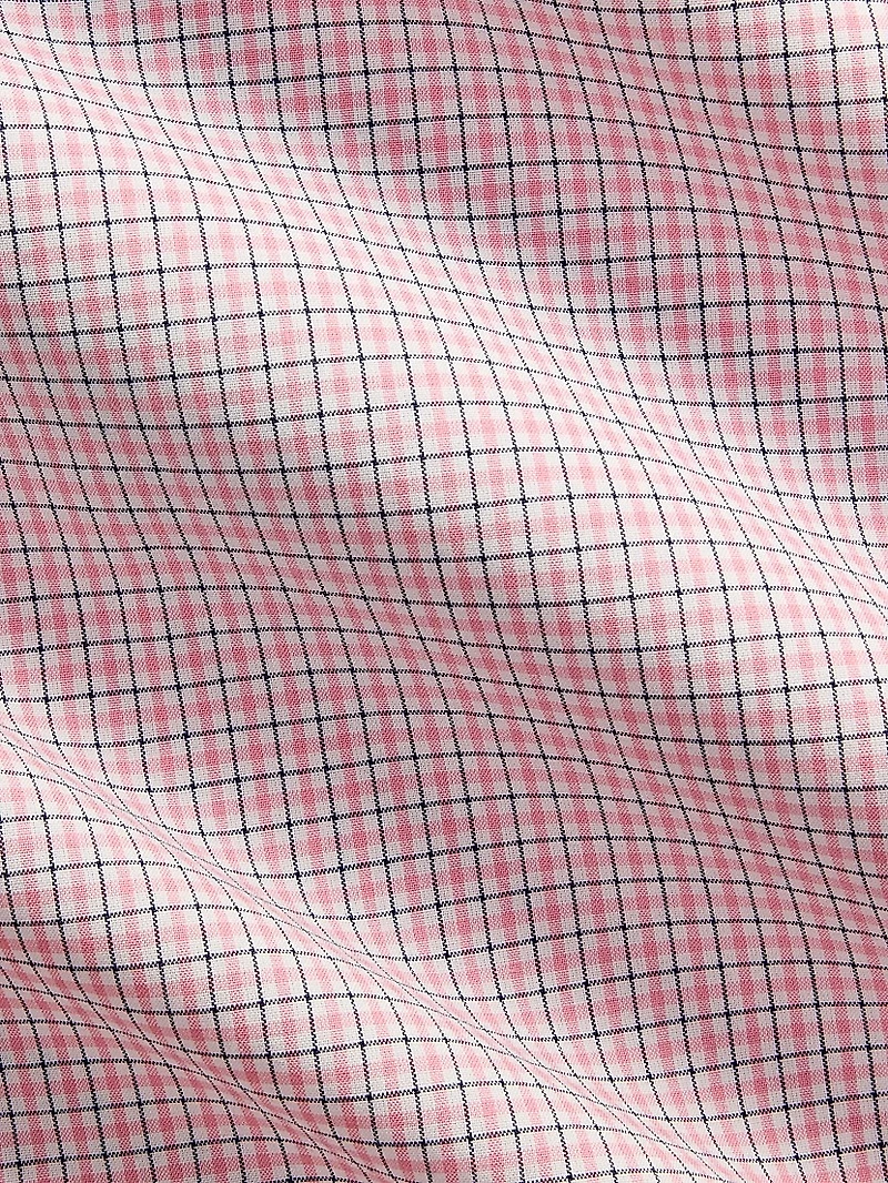 Check Cotton Poplin Button-Front Shirt