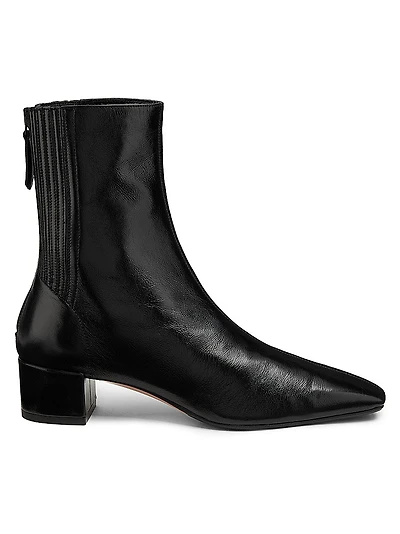 Saint Honoré 35MM Leather Booties