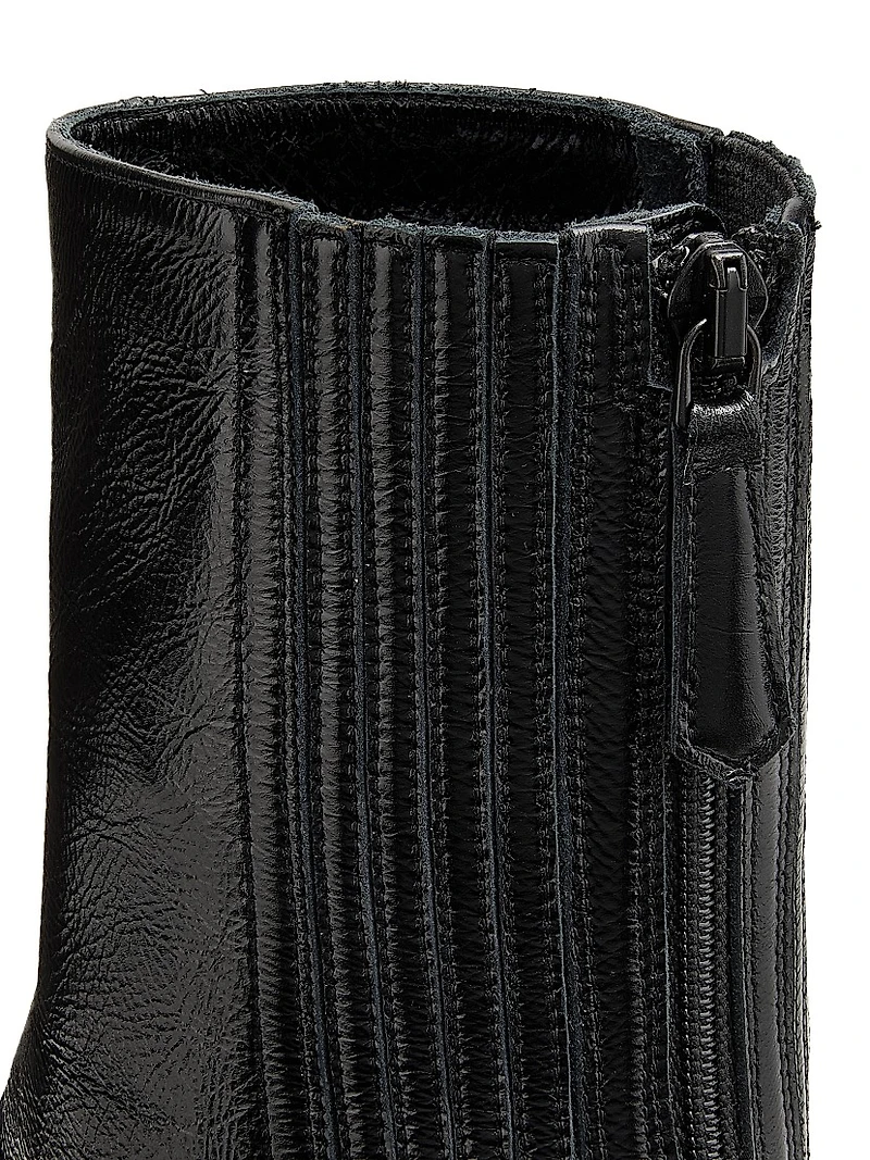 Saint Honoré 35MM Leather Booties