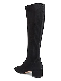 Saint Honoré 35MM Suede Knee-High Boots
