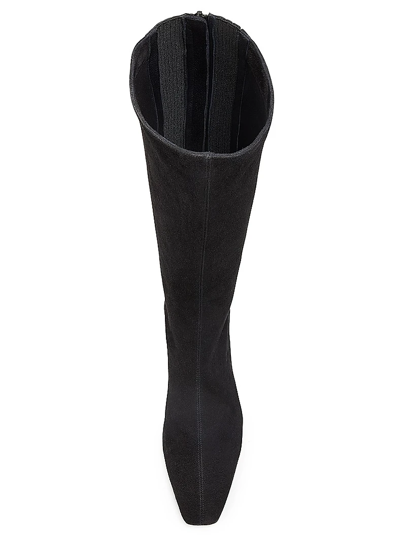 Saint Honoré 35MM Suede Knee-High Boots