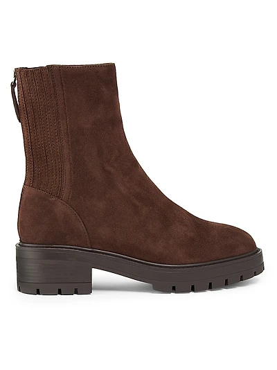 Saint Honroe Suede Combat Boots