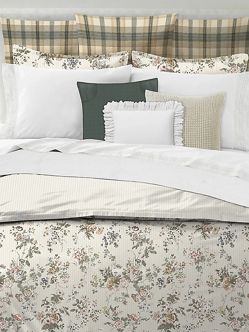 Miriah Cotton Percale Bedding Collection