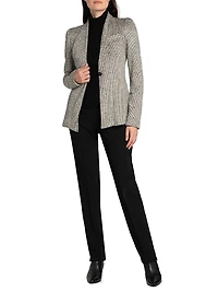 Mock Turtleneck Knit Top