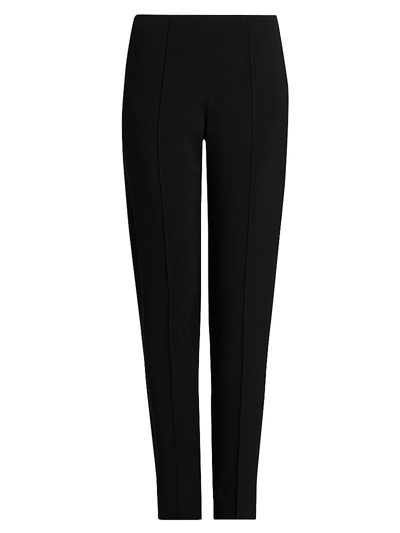 Mid-Rise Slim Seam Pants